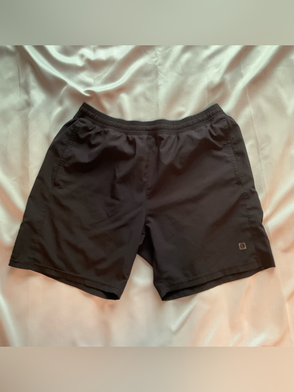 Men's Black Performance Shorts